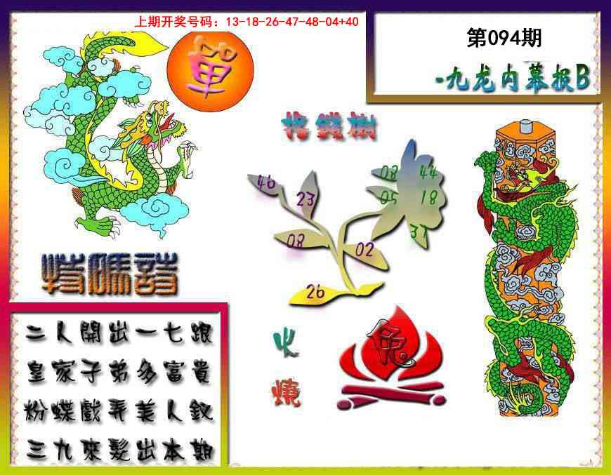 094期九龙内幕特肖图a[图]