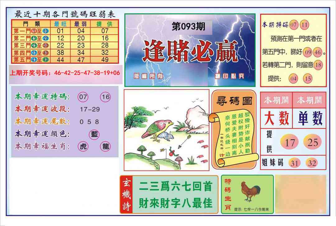 093期逢赌必羸[图]